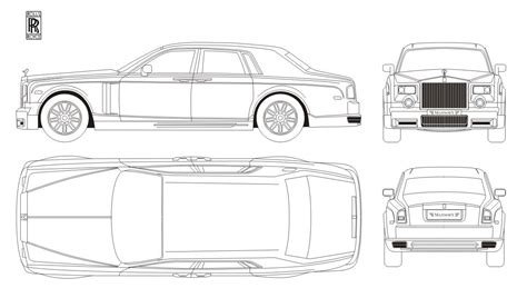 Image result for rolls royce phantom blueprint | Rolls royce phantom ...