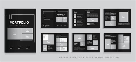 Architecture portfolio and interior professional portfolio design ...