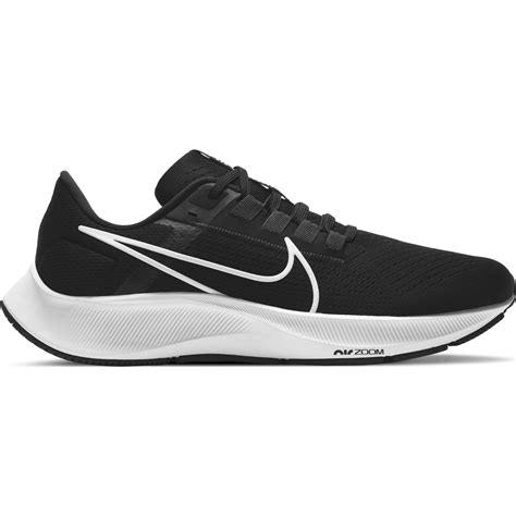 Nike Men's Air Zoom Pegasus 38 - Black/White/Anthracite/Volt - Running Bath