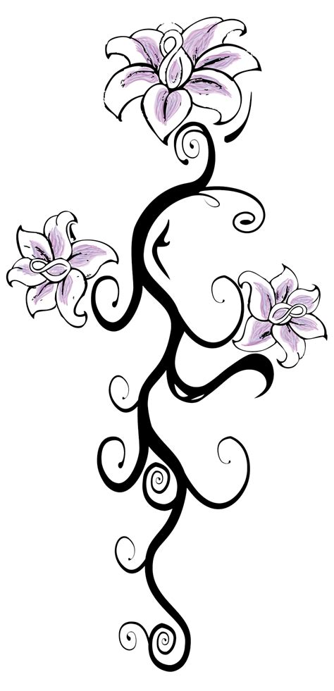 Flower Tattoo Transparent Transparent HQ PNG Download | FreePNGimg