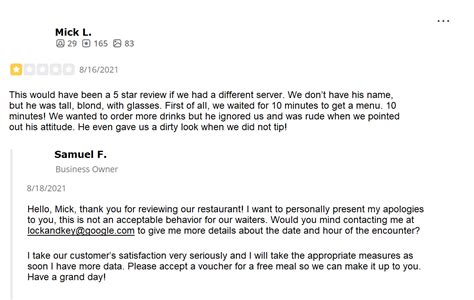 How to Respond to Negative Restaurant Reviews to Increase Brand Loyalty ...