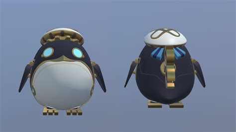 3D Model Penguin Genshin Impact Pers - TurboSquid 2153904