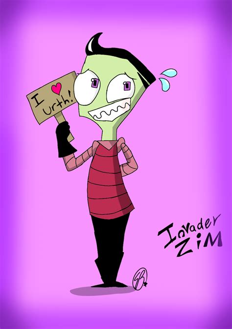 Invader Zim fan art InkEevee - Illustrations ART street