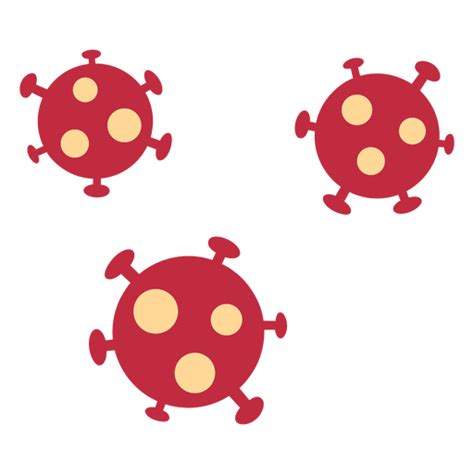 Diseño PNG Y SVG De Icono De Coronavirus Para Camisetas