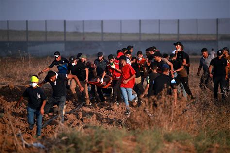 At the Gaza fence, a protest wave revives hopes of Palestinian mobilization