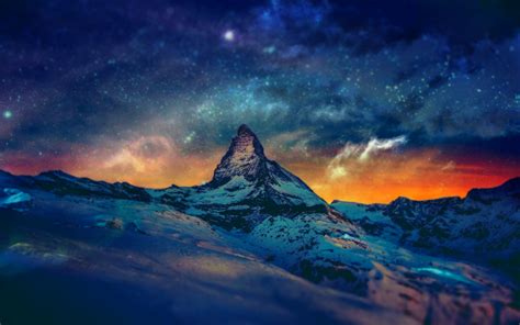 🔥 [40+] Mountain Night Wallpapers | WallpaperSafari