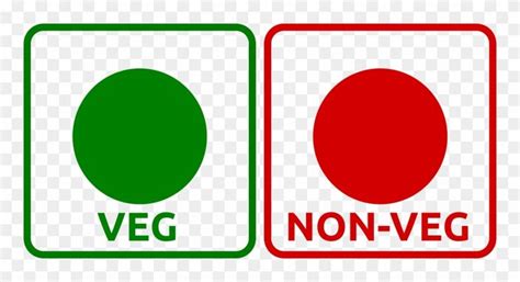 Download hd Vegan Sign Cliparts - Veg Non Veg Logo - Png Download and ...