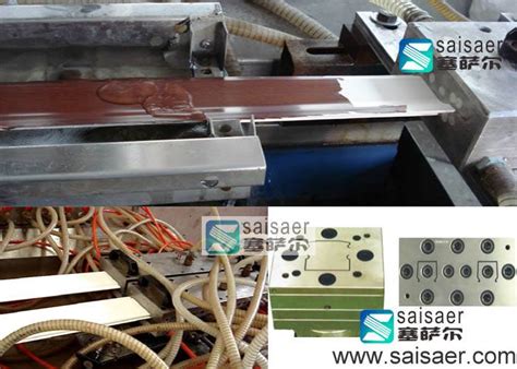 PVC profile extrusion line - Saisaer Machinery-Plastic Machinery Supplier