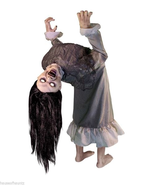 Broken Spine Girl Exorcist Halloween Decor Prop Zombie Haunted House ...