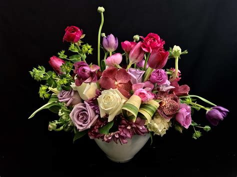 Spring Mix.Fresh Flower arrangement with spring flowers by Luxury ...