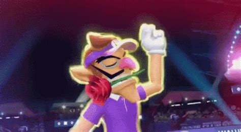 Waluigi Rose GIF - Tenor GIF Keyboard - Bring Personality To Your ...