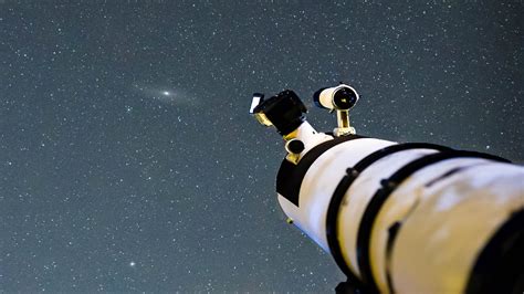 Andromeda Galaxy Live View through my Telescope - YouTube