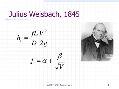 PPT - The History of the Darcy-Weisbach Equation for Pipe Flow ...