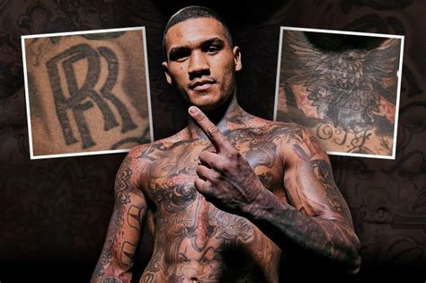 Conor Benn tattoos - what do they say and what are their meanings ahead ...