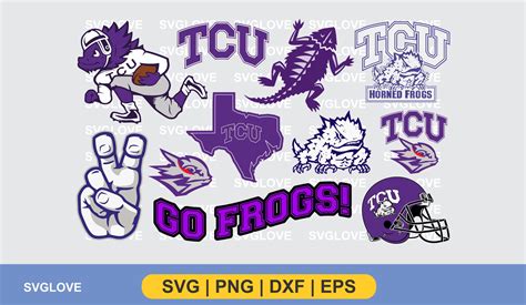 TCU Horned Frogs SVG Bundle - Gravectory