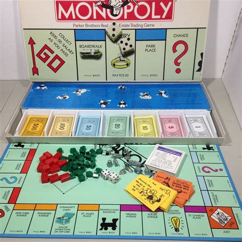 Original monopoly board - birthdaymokasin