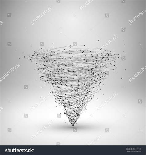 Tornado, vector illustration. - Royalty Free Stock Vector 261015143 ...