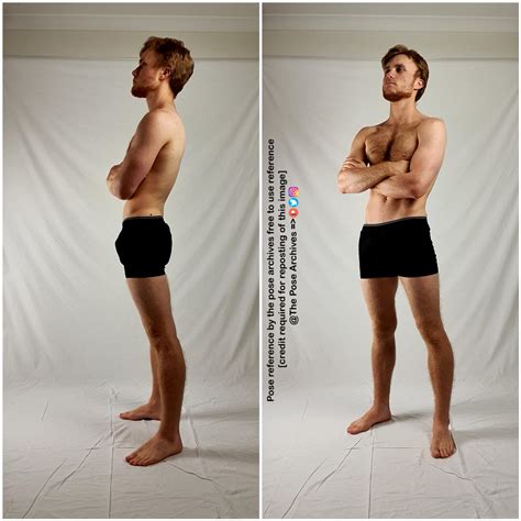 Male Standing with Arms Crossed Pose by theposearchives on DeviantArt