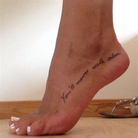 You'll never walk alone tattoo YNWA #bestgeometrictattoos | Alone ...