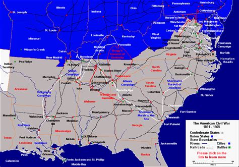 American Civil War Battle Maps