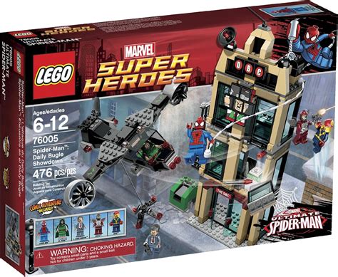 LEGO Marvel Super Heroes Spider-Man Daily Bugle Showdown (76005 ...