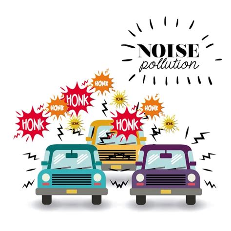 Noise pollution design — Stock Vector #102252736