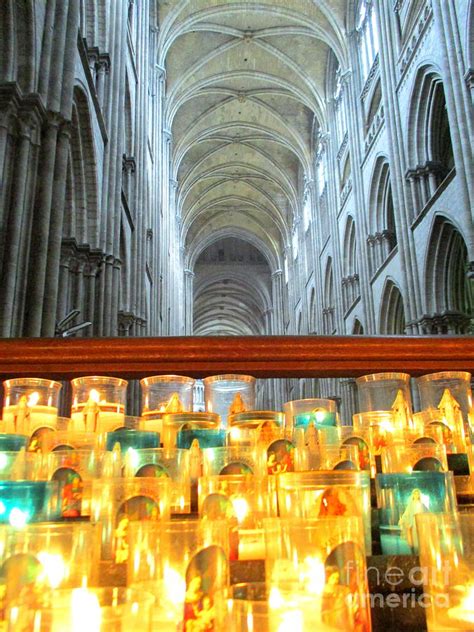 Rouen Cathedral Interior 5 Photograph by Randall Weidner - Fine Art America