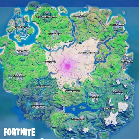 Fortnite Chapter 2 Season 5 Maps Guide & All Locations of New Maps ...