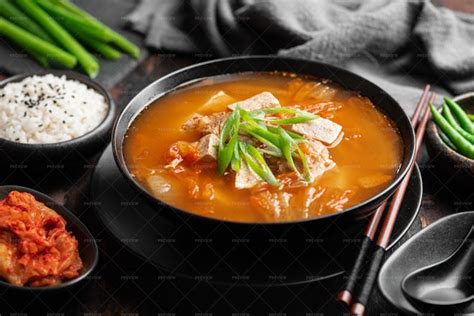 Kimchi Soup - Stock Photos | Motion Array