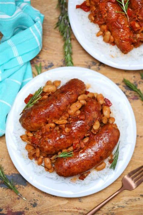 Comforting Bean and Sausage Casserole Recipe - Scrambled Chefs