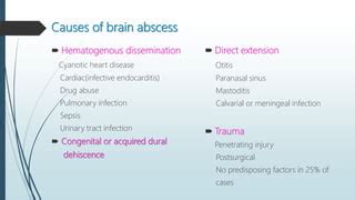 Brain abscess (dr. mahesh) | PPT | Free Download