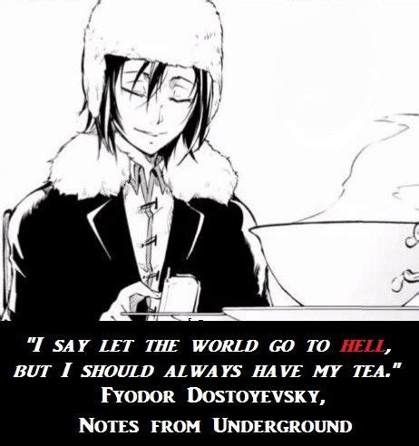 🖤 Fyodor Dostoyevsky | Stray dog, Bungou stray dogs, Bungo stray dogs