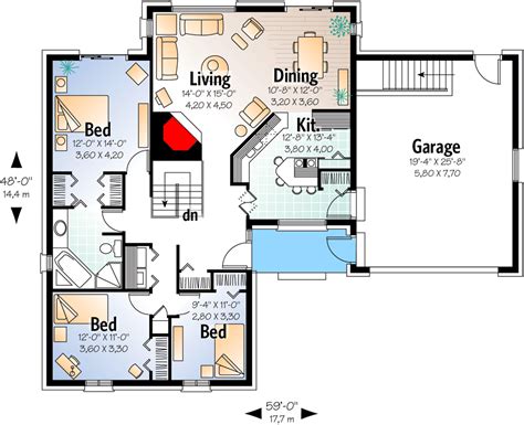 Sims 4 Starter House Blueprints