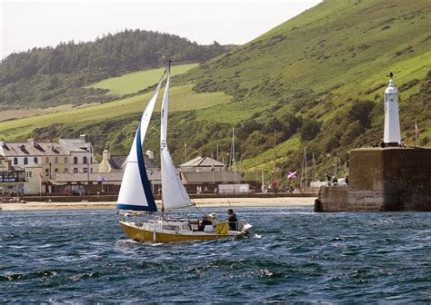 Yachting off Peel beach, Isle of Man | Yachting in Peel bay … | Flickr