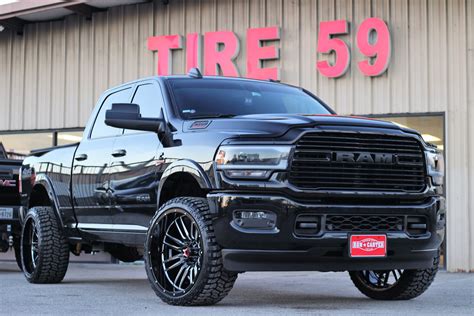 2020 Dodge Ram 2500 Black Hartes Metal Whipsaw Wheel | Wheel Front