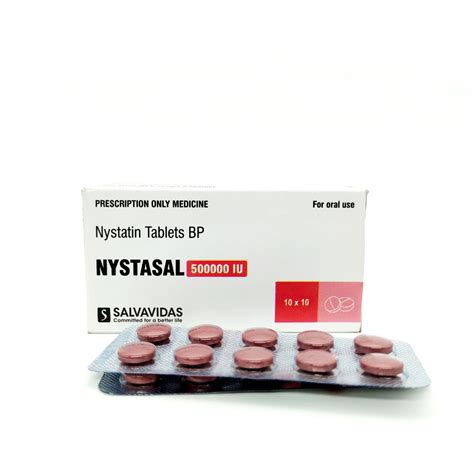 Nystatin Pessaries 500000 IU BP - Salvavidas Pharma