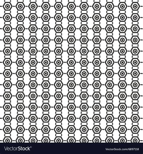 Hexagon geometric cover fabric pattern wallpaper Vector Image