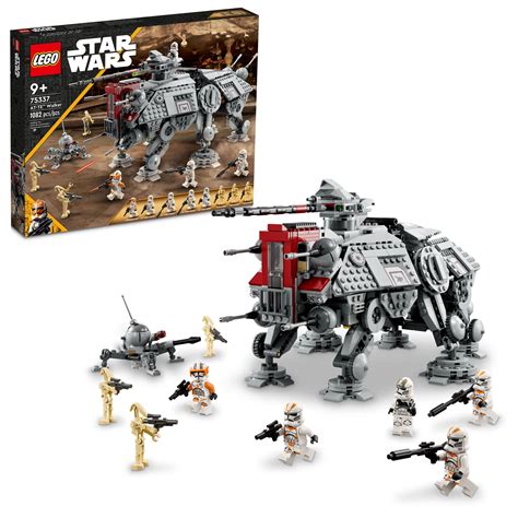 LEGO Star Wars AT-TE Walker 75337 Building Toy Set (1,082 Pieces ...