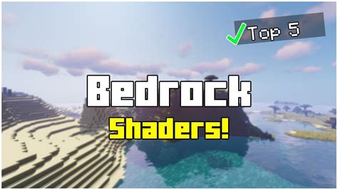 Top 5 Shaders for Minecraft Bedrock Edition 1.21.20