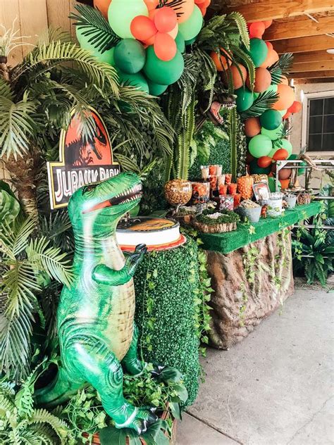 Ideas de decoración para Fiesta de Jurassic Park