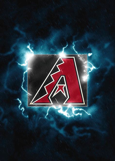 Download Blue Lightning Arizona Diamondbacks Wallpaper | Wallpapers.com