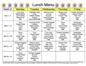 pinellas county schools lunch menu