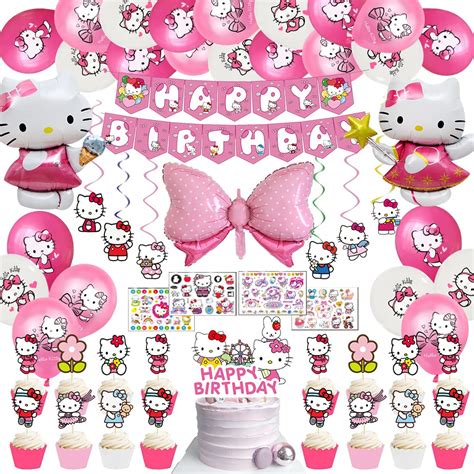 Hello Kitty Birthday Party Centerpieces