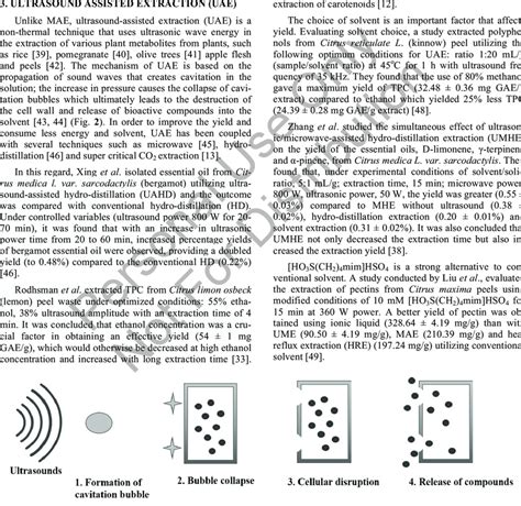 Basic principle of ultrasound-assisted extraction. | Download ...