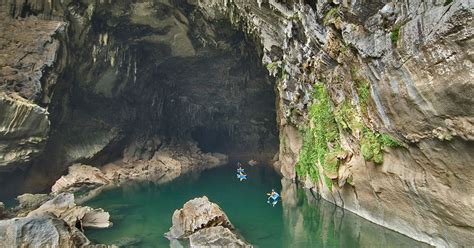 This Mega-Size River Cave In Laos Is Stunning To Explore Via Kayak ...