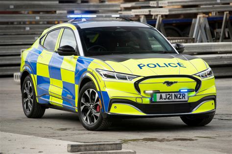 Ford Mustang Mach-E on trial with seven UK police forces | Autocar