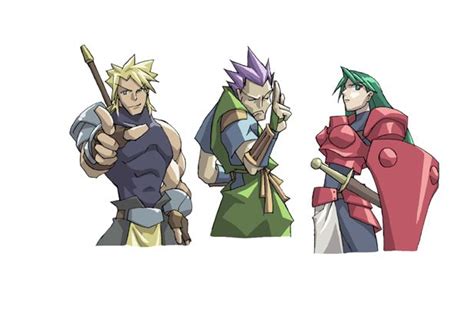 Advance Guardian Heroes (2004) promotional art - MobyGames