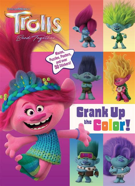 Trolls Band Together: Crank Up the Color! (DreamWorks Trolls ...