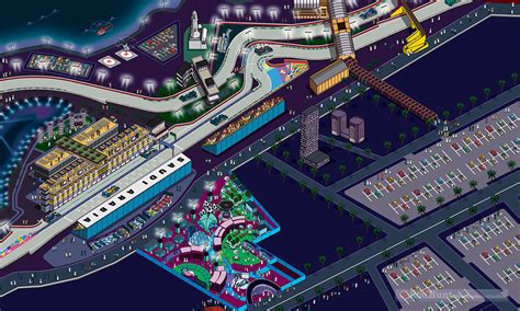 Rod Hunt Detailed Isometric Illustrations & Illustrated Maps - F1 Saudi ...