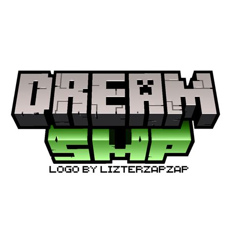 I made an official-looking Minecraft logo of the Dream SMP. You all ...